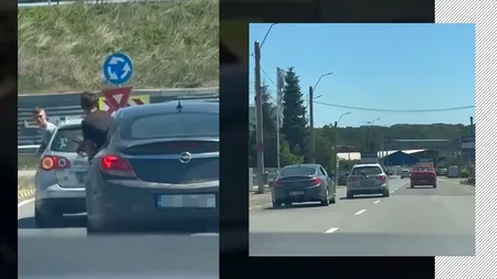 Tumbe iresponsabile la ZIDUL MORȚII din Suceava. Doi copii își riscă viața în trafic