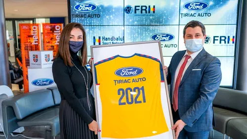 Țiriac Auto, distribuitor autorizat Ford, susține Federația Română de Handbal