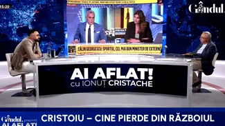 Cristoiu indică vinovatul în disputa Georgescu – Anca Alexandrescu. „Dacă ajungea președinte, ce făcea?”