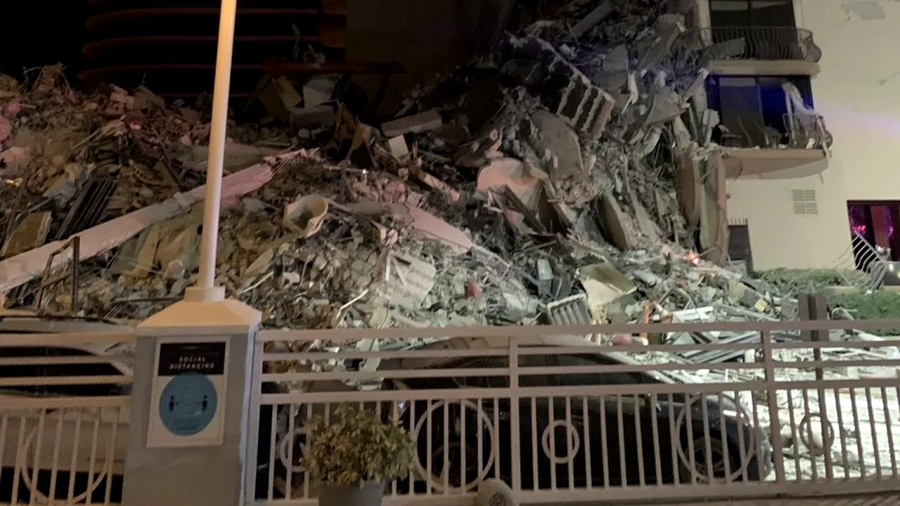Blocul prăbușit în Miami: Bilanţul deceselor a ajuns la 10
