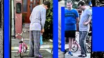 Imagini inedite. Președintele Nicușor Dan în pijama și papuci mov