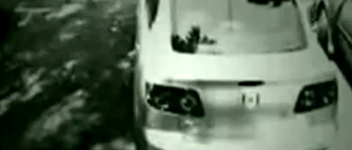 Cum a reușit un hoț să fure o mașină cu ajutorul a trei sticle de apă. VIDEO