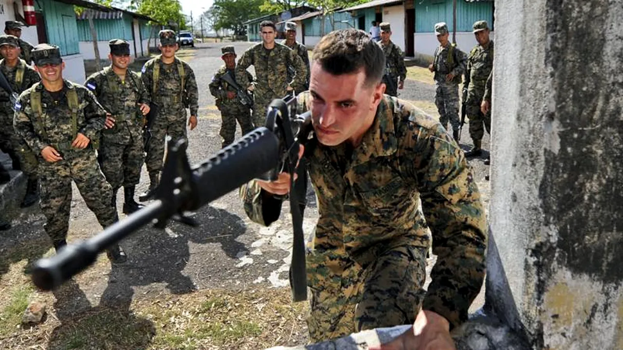 Soldații din Honduras, chemați să protejeze un oraș antic de cartelurile de droguri