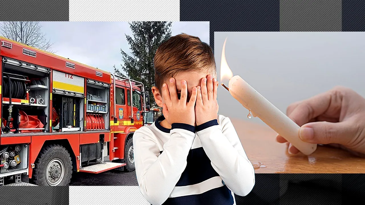 O mamă a vrut să se sinucidă incendiind apartamentul cu fiul său în interior. Micuțul a reușit să se adăpostească pe balcon