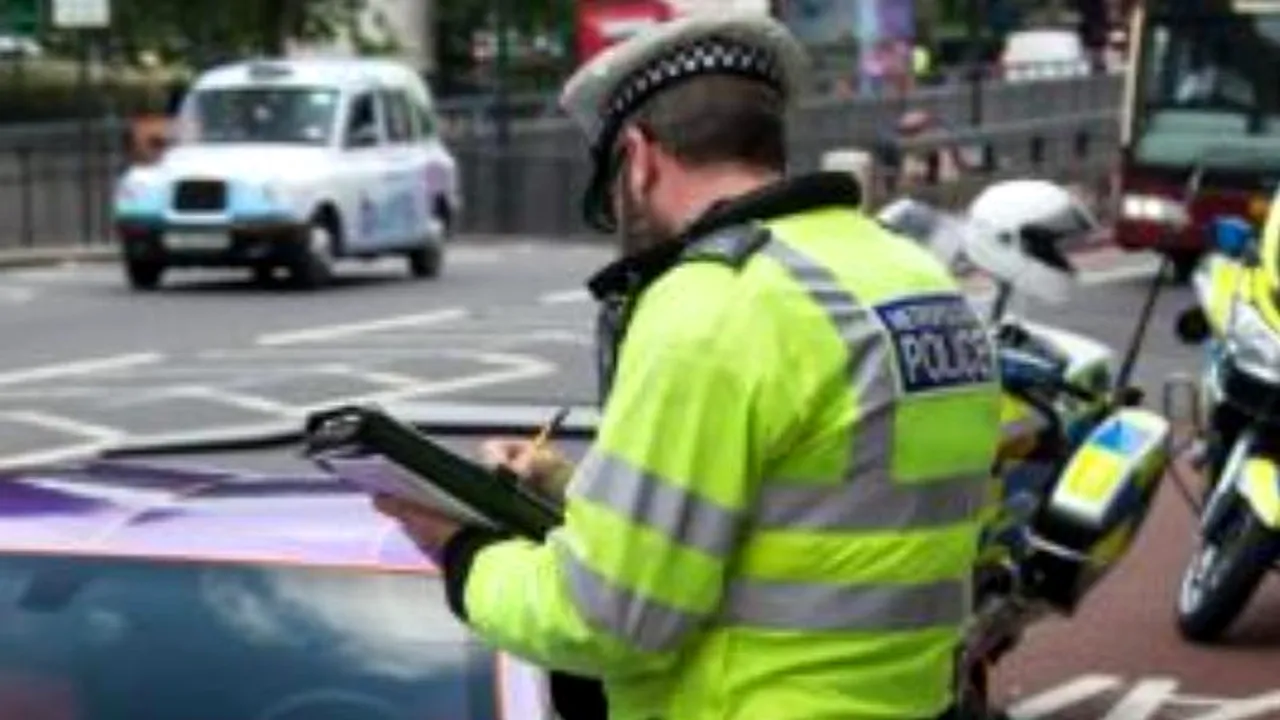 Poliția din Londra a confiscat un Lamborghini care pare „venit din viitor