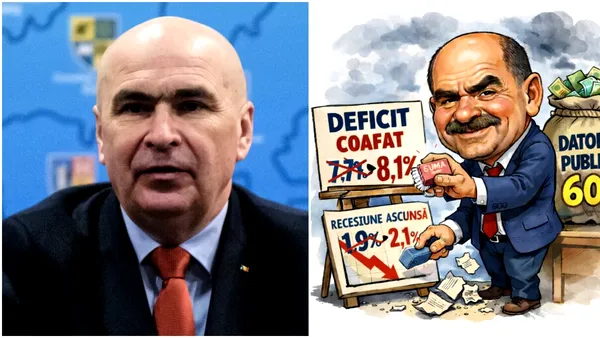 Acuzații fără precedent de la un fost ministru de finanțe: Bolojan ascunde cifrele privind datoria publică și „coafează” deficitul bugetar