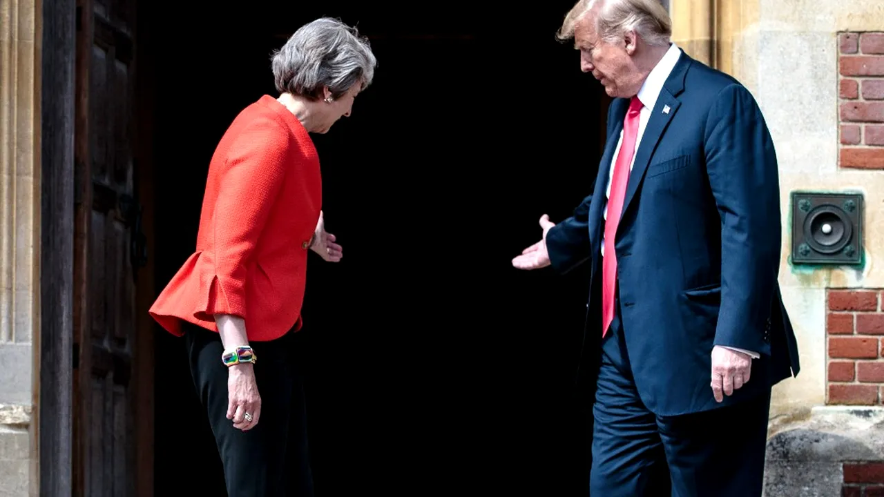 Marea fanfaronadă a președintelui Americii în Europa continuă