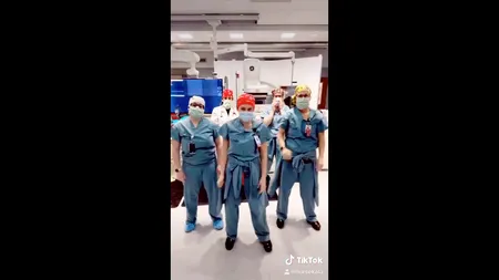 VIDEO. Asistentele medicale din SUA danseaza pentru a face față stresului provocat de pandemie