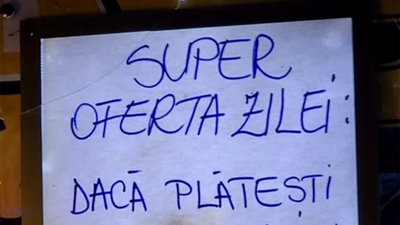 BANCUL de miercuri | Oferta zilei la fast-food