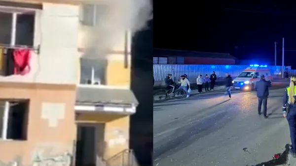 Explozie la un apartament din Bârlad, dintr-un bloc social: 30 de persoane au fost evacuate. Sunt 2 victime