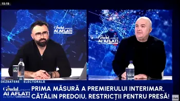 Florin Călinescu: „Ca să fii PREȘEDINTE trebuie să parcurgi o cantitate de viață”