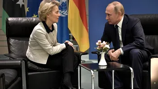 Ursula von der Leyen și Emmanuel Macron insistă cu lansarea unei inițiative de la Bruxelles pentru dialogul cu Putin