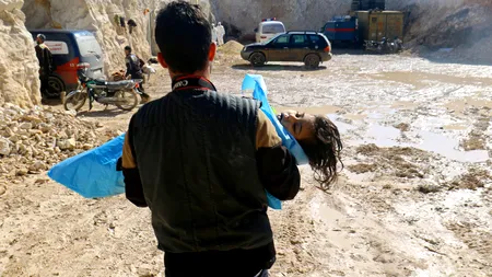 Bilanțul victimelor atacului chimic din Siria a ajuns la 72 de morți