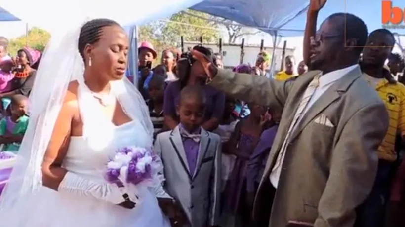 Povestea care a făcut înconjurul lumii. Băiatul de 9 ani și soția sa de 62 de ani și-au reînnoit jurămintele. VIDEO
