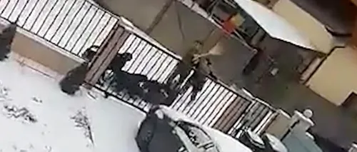 Femeie atacată de patru rottweileri, pe o stradă din Suceava. Momentul șocant a fost filmat (VIDEO)