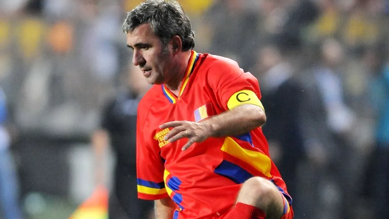 Gheorghe Hagi împlinește joi 50 de ani