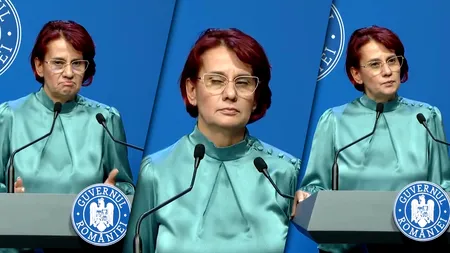 Purtător de cuvânt al Guvernului...fără nimic de spus. Ioana Dogioiu, vizibil deranjată de întrebările jurnaliștilor, își dă ochii peste cap