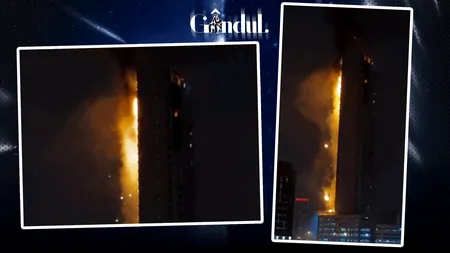 Un incendiu devastator s-a declanșat la o clădire rezidențială din Bahrain după ce a fost lovită de o dronă iraniană „kamikaze”
