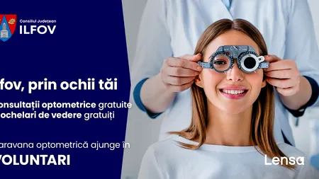 (P) Aproape 40 000 de perechi de ochelari pentru pacienții din Ilfov, înscriși în Programul 