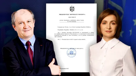Alexandru Munteanu este noul premier al Republicii Moldova. Decretul a fost deja semnat de Maia Sandu