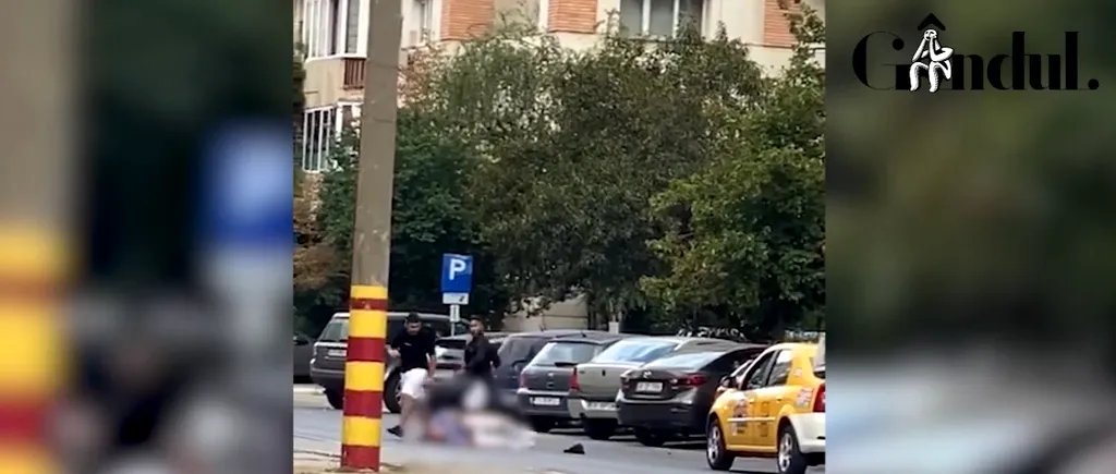 Cei doi bărbați care au băgat în comă un taximetrist, pe un bulevard central din București, au fost prinși de polițiști (VIDEO)