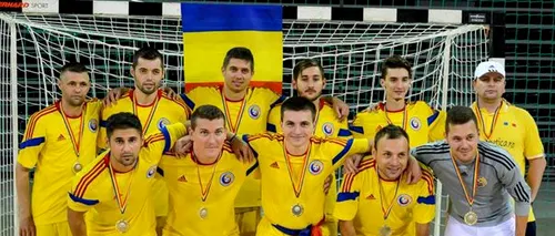 Echipa României a câștigat Campionatul European de futsal pentru diabetici