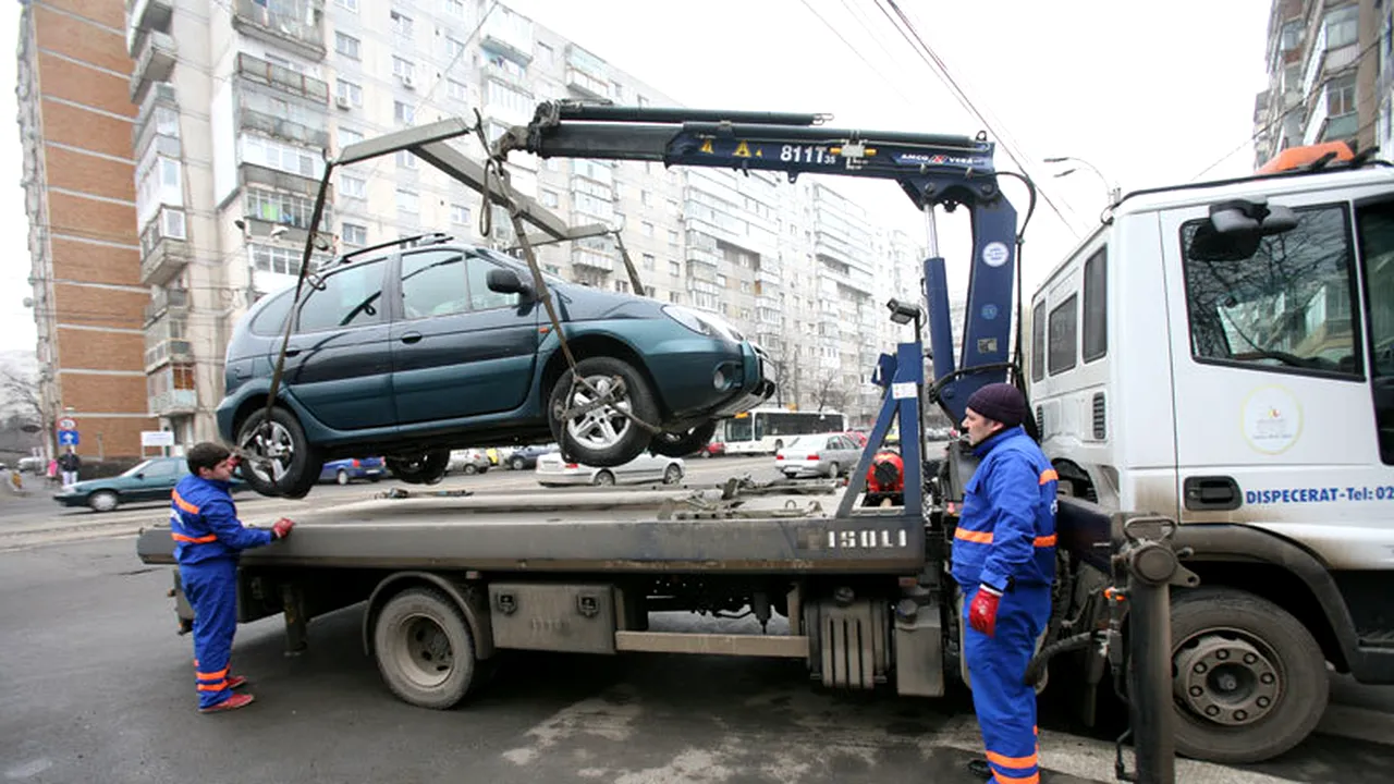 Primăria care vinde la licitație mașinile ridicate de pe străzi, cu prețuri de la 299 de lei. LISTA MAȘINILOR și starea lor