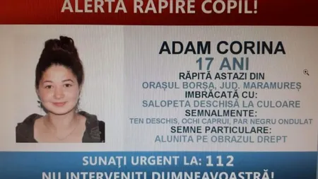 ALERTĂ DE RĂPIRE. Adolescenta din Borșa, care fost urcată cu forța într-o mașină neagră, a fost găsită de polițiști în Arad