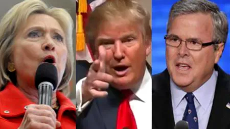 ALEGERI SUA 2016. Hillary Clinton obține o victorie în Nevada. Donald Trump câștigă în South Carolina. Jeb Bush se retrage din cursa pentru Casa Albă
