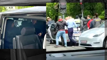 UPDATE | Doi polițiști din Capitală, prinși în flagrant când primeau bani pentru a-i scăpa pe șoferi de amenzi. DNA le verifică birourile (VIDEO)