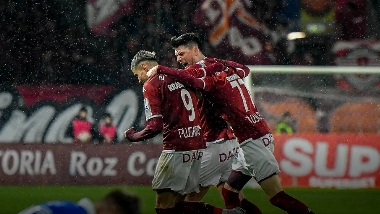Rapid CÂȘTIGĂ după 7 meciuri într-o partidă cu 7 goluri în Giulești! Acuze la adresa arbitrajului