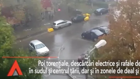 Vreme CAPRICIOASĂ în sudul și centrul țării, dar și la deal și la munte