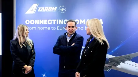 Ciprian Șerban, încântat de prezența TAROM la Târgul de Turism: „Confirmă evoluția companiei către o abordare matură a spiritului antreprenorial”