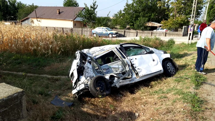 Accident de circulație la Iași cu cinci victime / GALERIE FOTO
