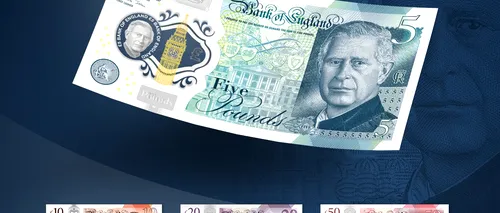 Cum arată noile bancnote care prezintă imaginea regelui Charles al III-lea