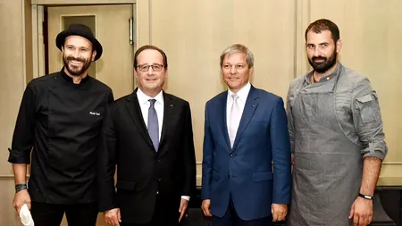 Nicolai Tand și Adi Hădean au gătit pentru Francois Hollande