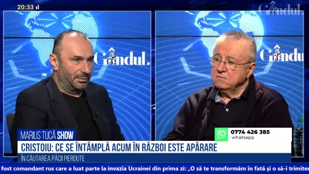 VIDEO | Ion Cristoiu: „Noi nu ne aflăm în fața unui teritoriu cucerit, ci a unuia anexat. Asta nu s-a întâmplat în istoria războaielor”