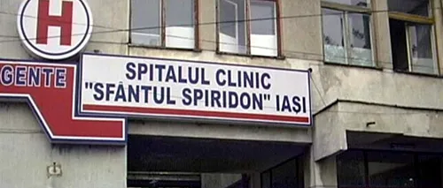 Un medic de la Spitalul Sfântul Spiridon din Iași, găsit mort în camera de gardă