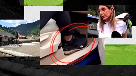 Cu picioarele curate! Filmul vizitei la Broșteni a ministrului Mediului, Diana Buzoianu, care a venit în plimbare la locul catastrofei!