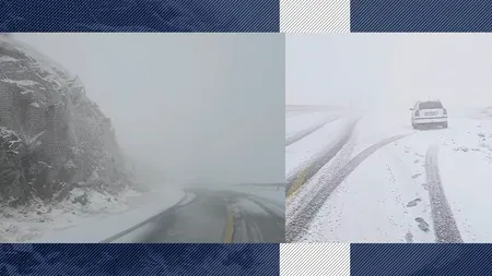 Zona din România unde ninge ca-n povești. S-a așternut prima zăpadă de anul acesta