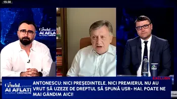 Crin Antonescu, despre numirea Oanei Țoiu ca ministru de Externe: „Ori pe președinte nu îl interesează, ori are altă sursă de inspirație”