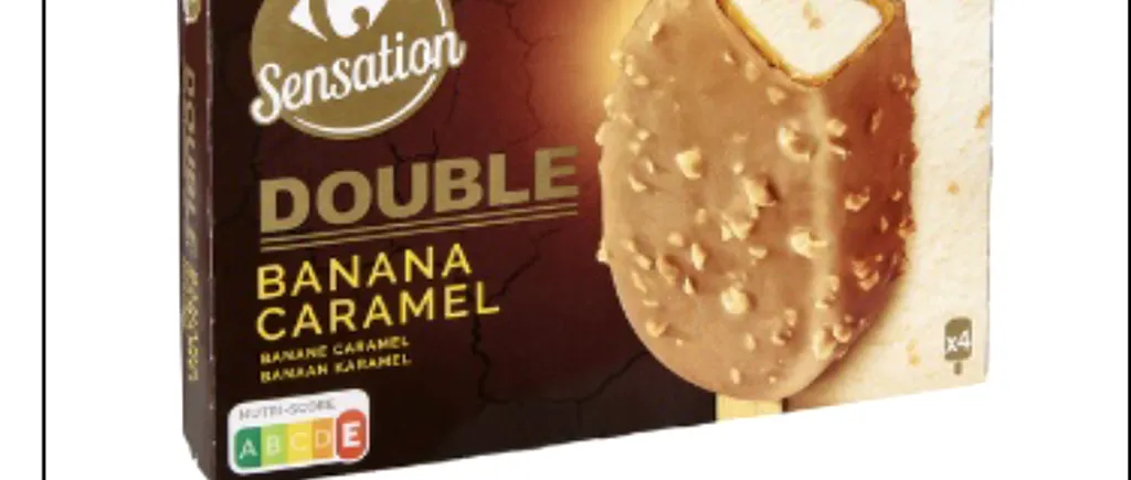 Loturi de înghețată cu o substanță posibil cancerigenă, retrase din magazinele Carrefour
