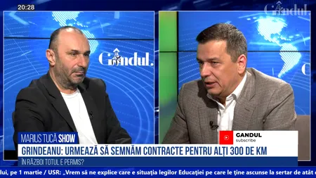 VIDEO | Ministrul Transporturilor: „Avem în lucru 600 de kilometri de autostradă și drum expres. Urmează să semnăm pentru alți 300 de km”