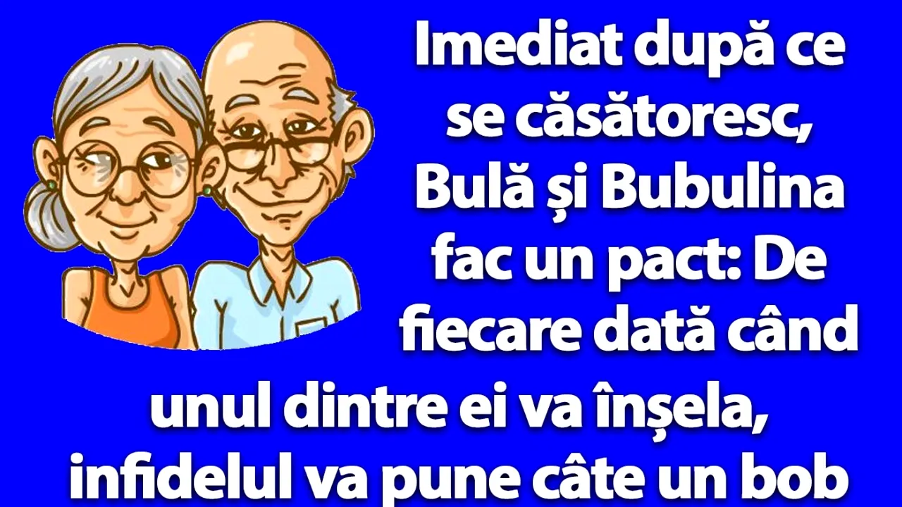 BANC | Bulă, Bubulina și pactul infedelităților