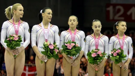 România a câștigat patrulaterul de gimnastică desfășurat în Sala Polivalentă