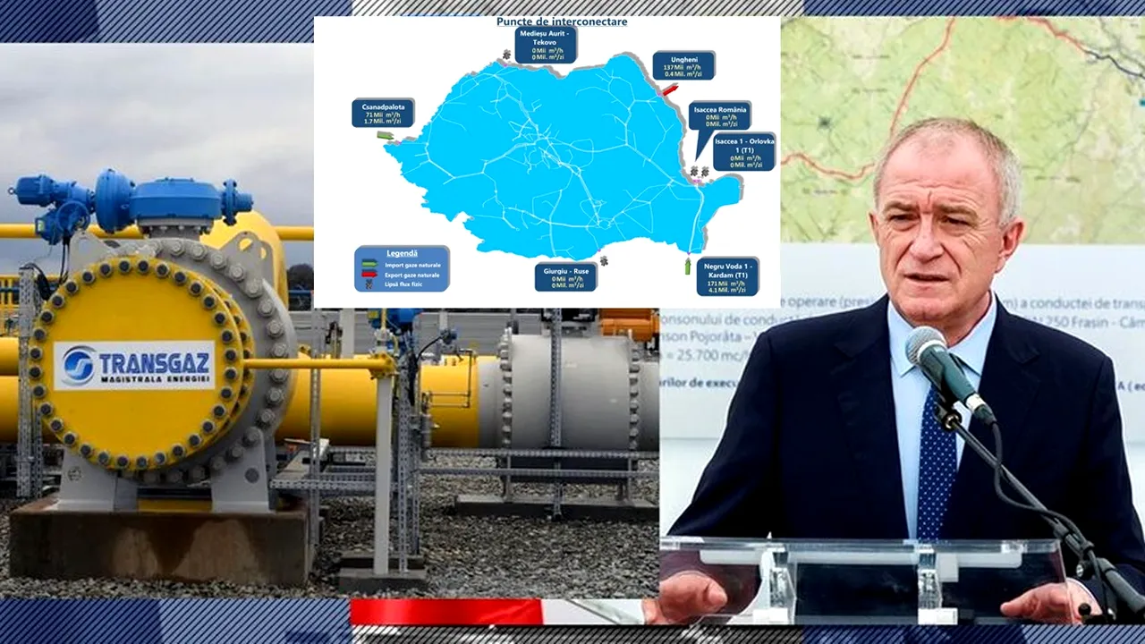 Cresc importurile de gaze ale României, din Bulgaria, dar și din Ungaria. De ce se cumpără din exterior? Explicațiile șefului Transgaz