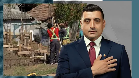 George SIMION trece la fapte. Prezidențiabilul construiește o casă în 12 zile, pentru o familie amărâtă