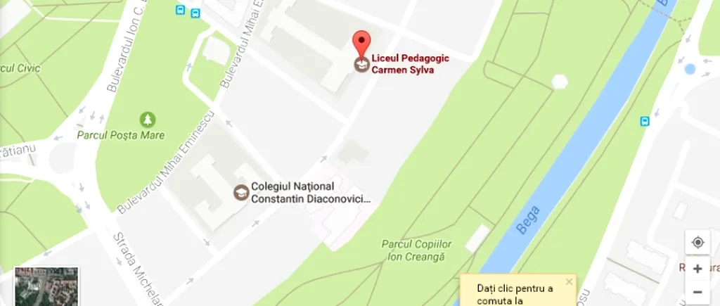O școală din Timișoara folosește Google Maps pentru departajarea copiilor înscriși