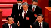 Hu Jintao, fostul președinte al Chinei, luat pe sus și escortat afară de la Congresul Partidului Comunist! | VIDEO