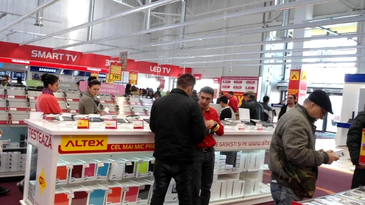 Altex deschide un nou magazin într-un mall din Capitală